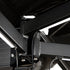 OVS XD Nomadic 270 LT - Awning w/ Lights, Driver Side, Black Body, Black Trim W/Black Travel Bag