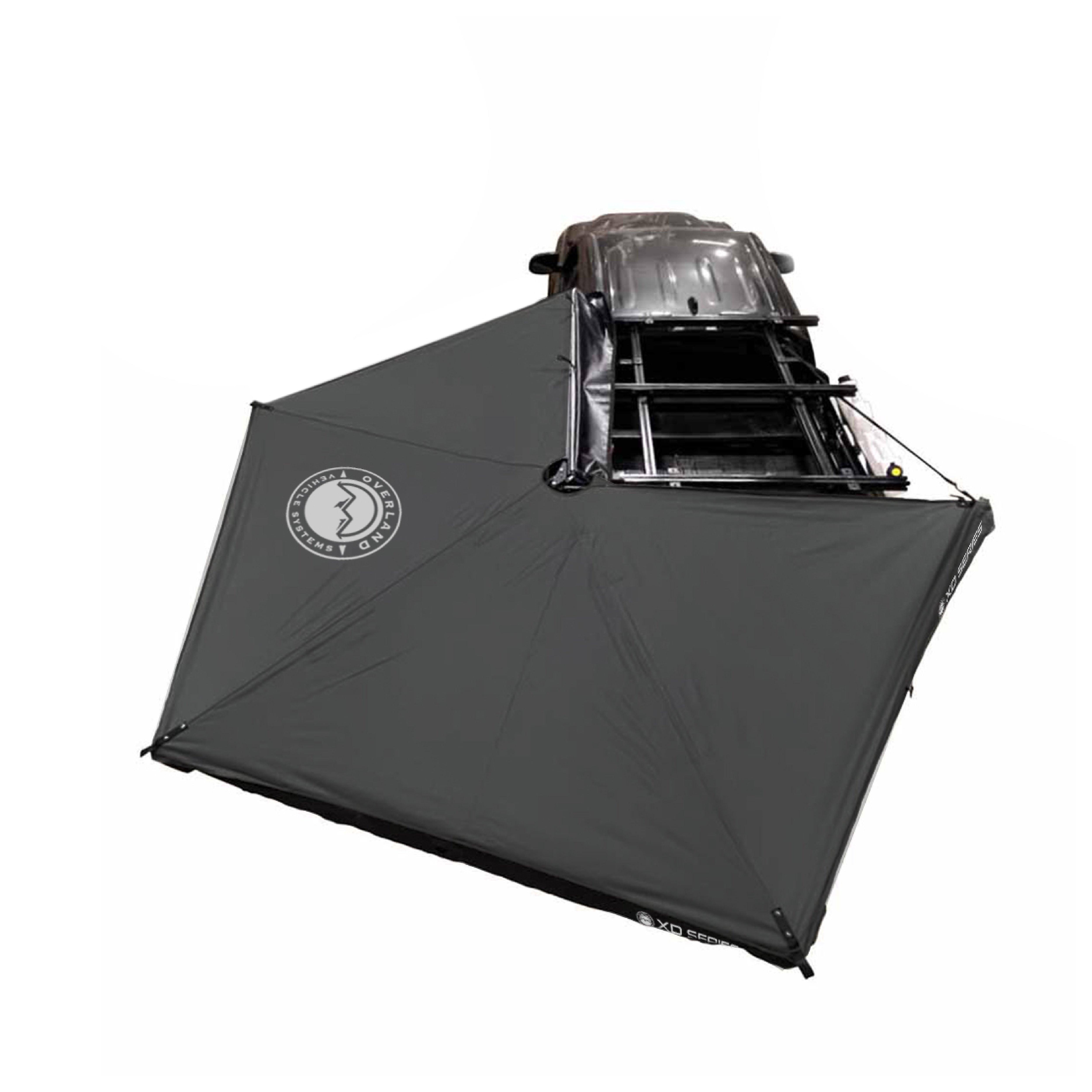 OVS XD Nomadic 270 LTE Awning - Black Fabric and Travel Cover