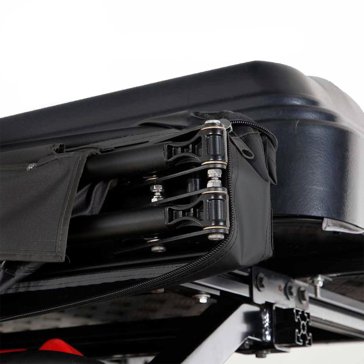 OVS XD Nomadic 270 LTE Awning - Black Fabric and Travel Cover