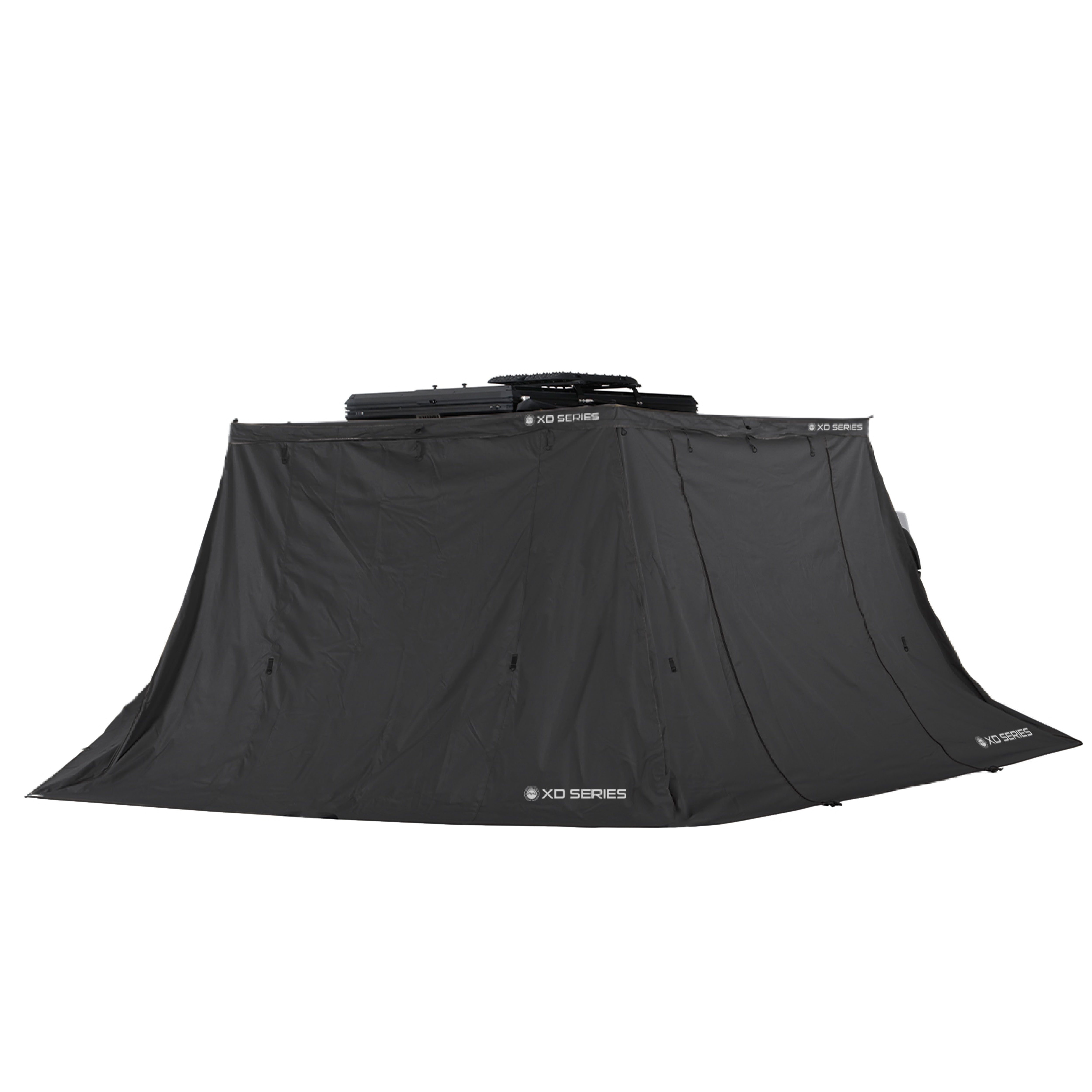 OVS XD Nomadic 270 LT - Awning Wall  Kit 1 & 2 W/Black Out , Black Body, Black Trim W/ Storage Bag