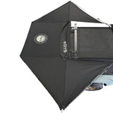 OVS XD Nomadic 315 - Rear Awning Universal, Black Body, Black Trim W/Black Travel Bag