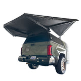 OVS XD Nomadic 315 - Rear Awning Universal, Black Body, Black Trim W/Black Travel Bag