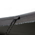 OVS XD Nomadic 315 - Rear Awning Universal, Black Body, Black Trim W/Black Travel Bag