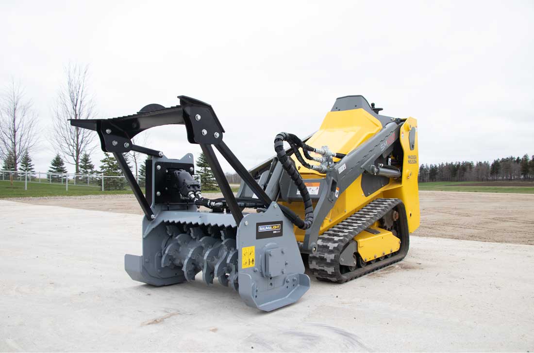 Baumalight MS530M Mini Skidsteer Brush Mulcher