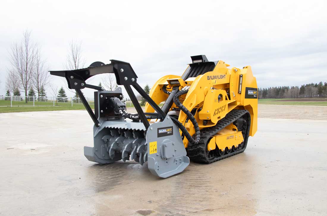 Baumalight MS530M Mini Skidsteer Brush Mulcher