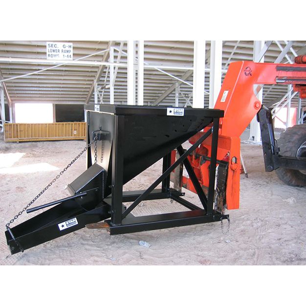 Star Industries Forklift Concrete Hopper