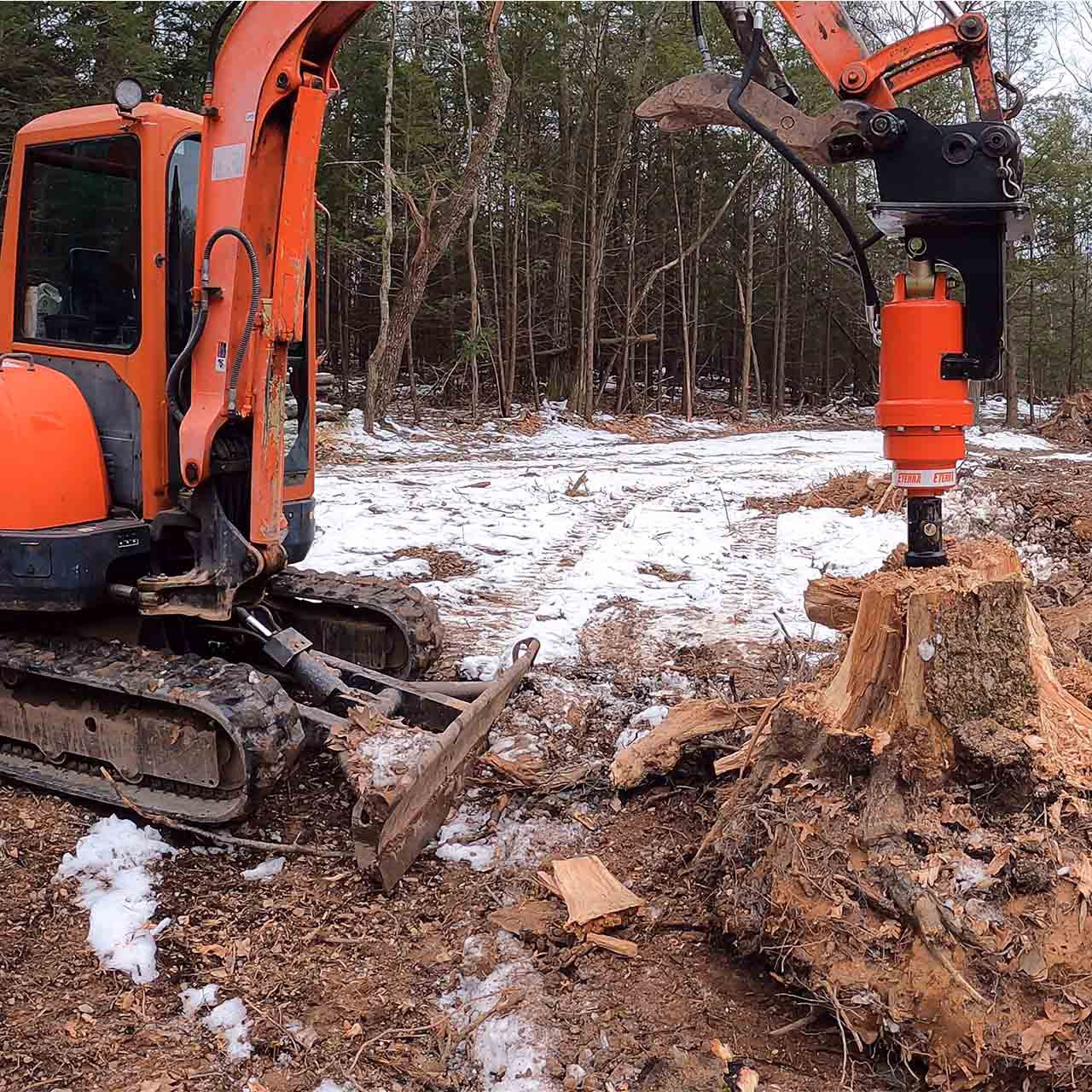 Eterra Excavator Auger Drive