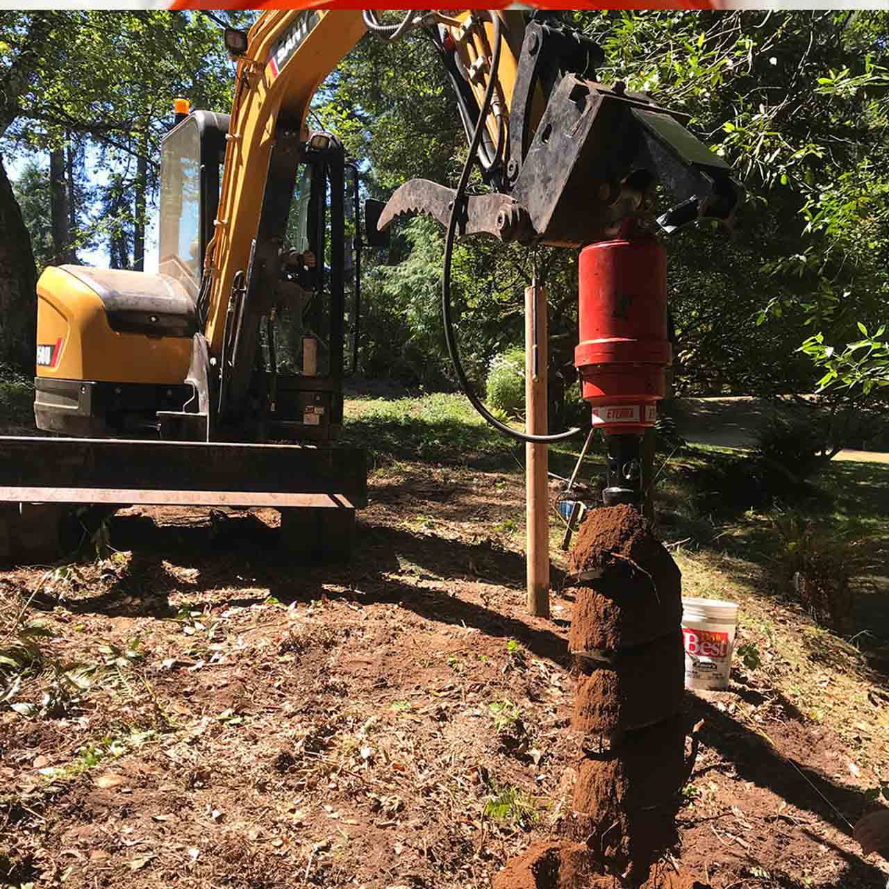Eterra Excavator Auger Drive