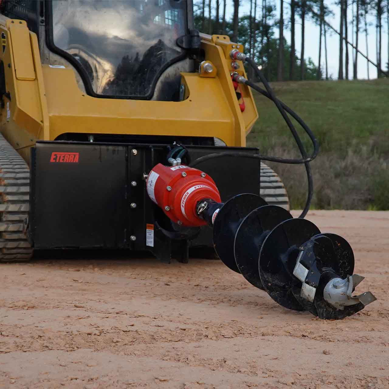 Eterra Skid Steer Auger Attachment
