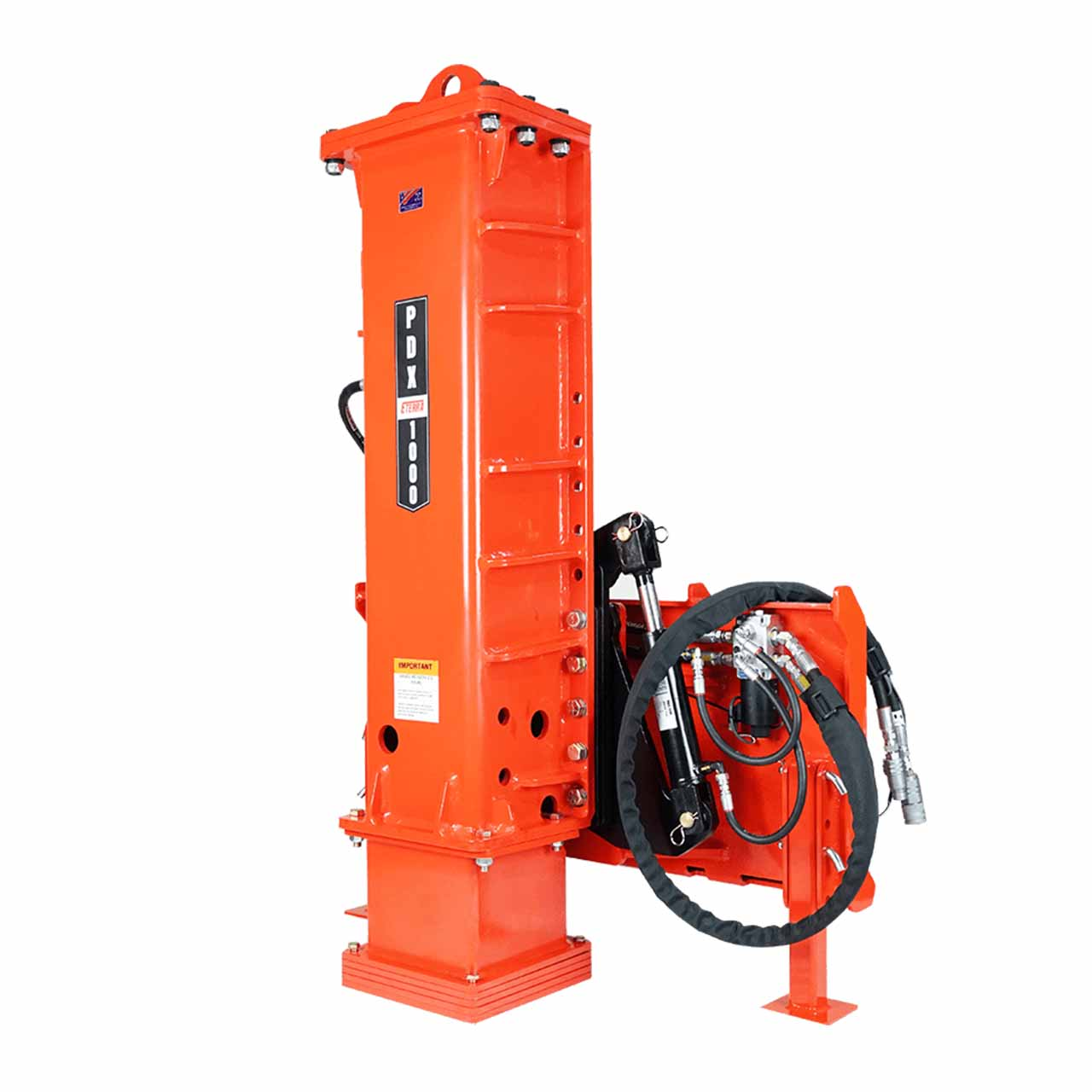 Eterra Skid Steer PDX-1000 Post Driver Attachment