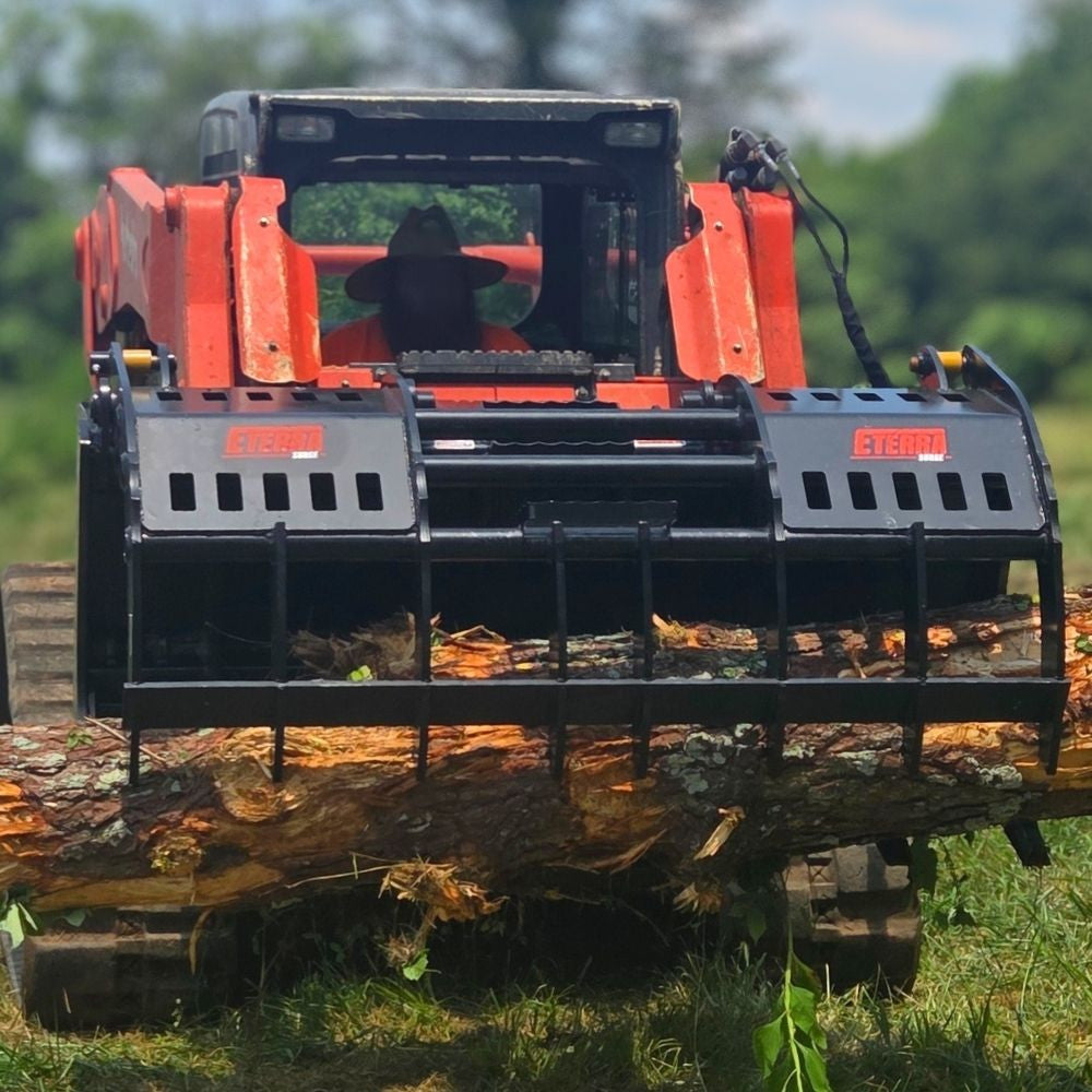 Eterra Skid Steer Surge Grapple Rake