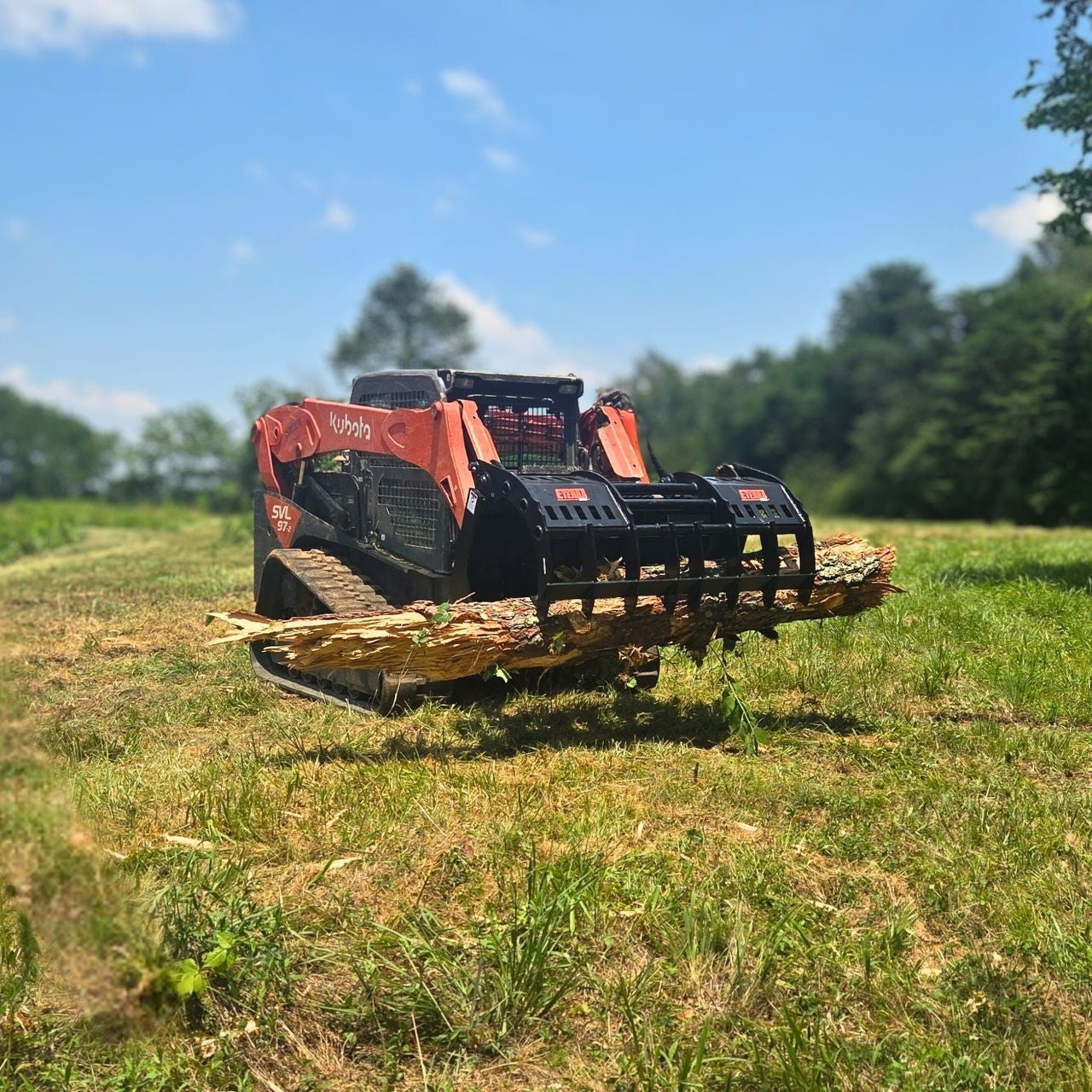 Eterra Skid Steer Surge Grapple Rake