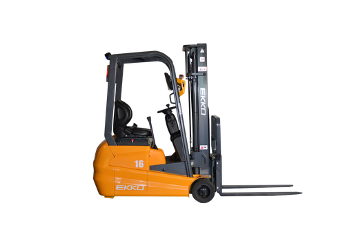EKKO EK16A 3-Wheel Forklift 3500lbs.