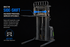 EKKO EB20CS-LI Full Powered Straddle Stacker 4400 lb Cap.
