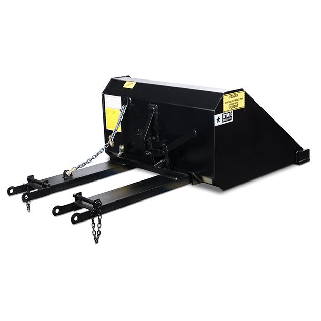 Star Industries Forklift Self-Dump Buckets
