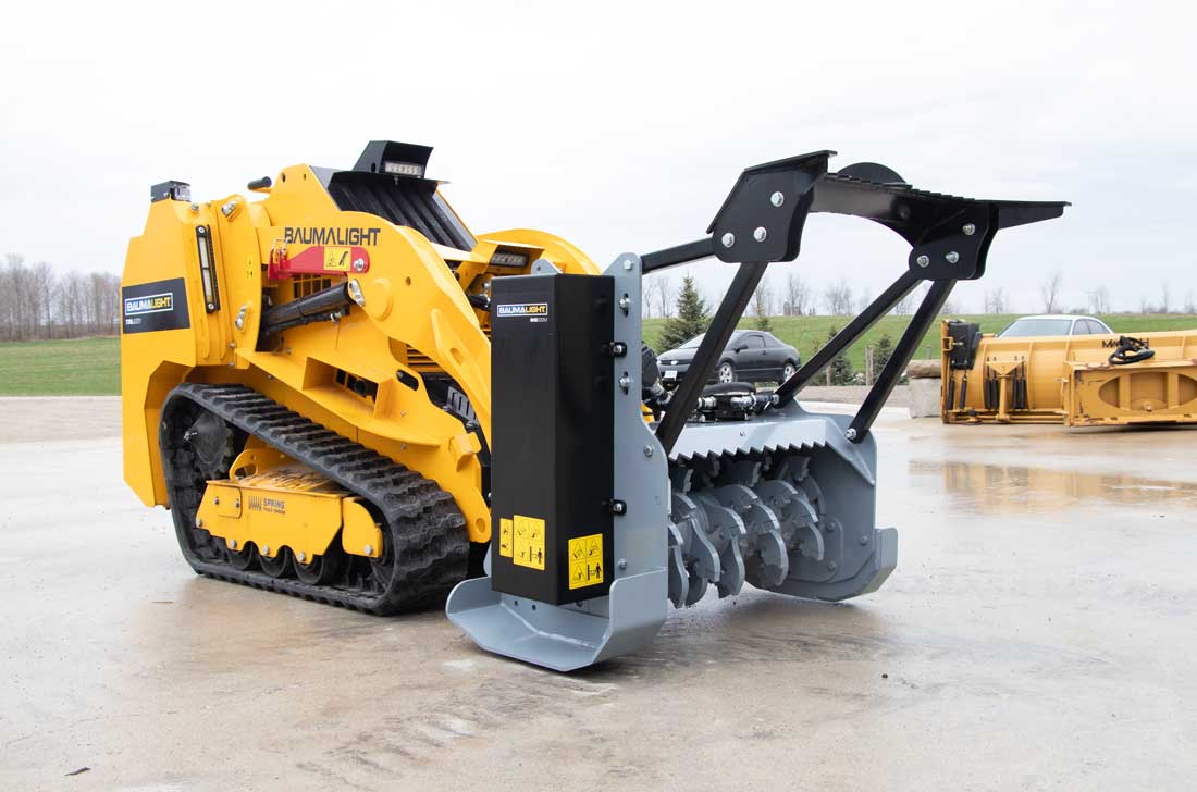 Baumalight MS530M Mini Skidsteer Brush Mulcher