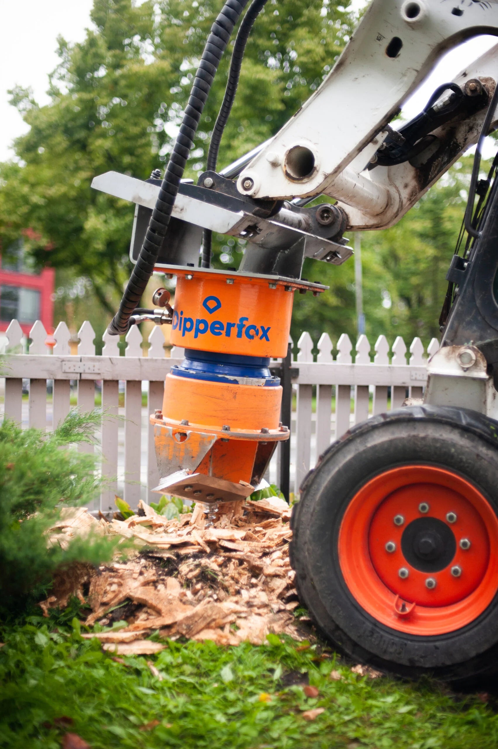 Stump Crusher Attachment | Models SC-400, SC-500 & SC-600 | For Skid Steers, Excavators, Backhoes & Track Loaders