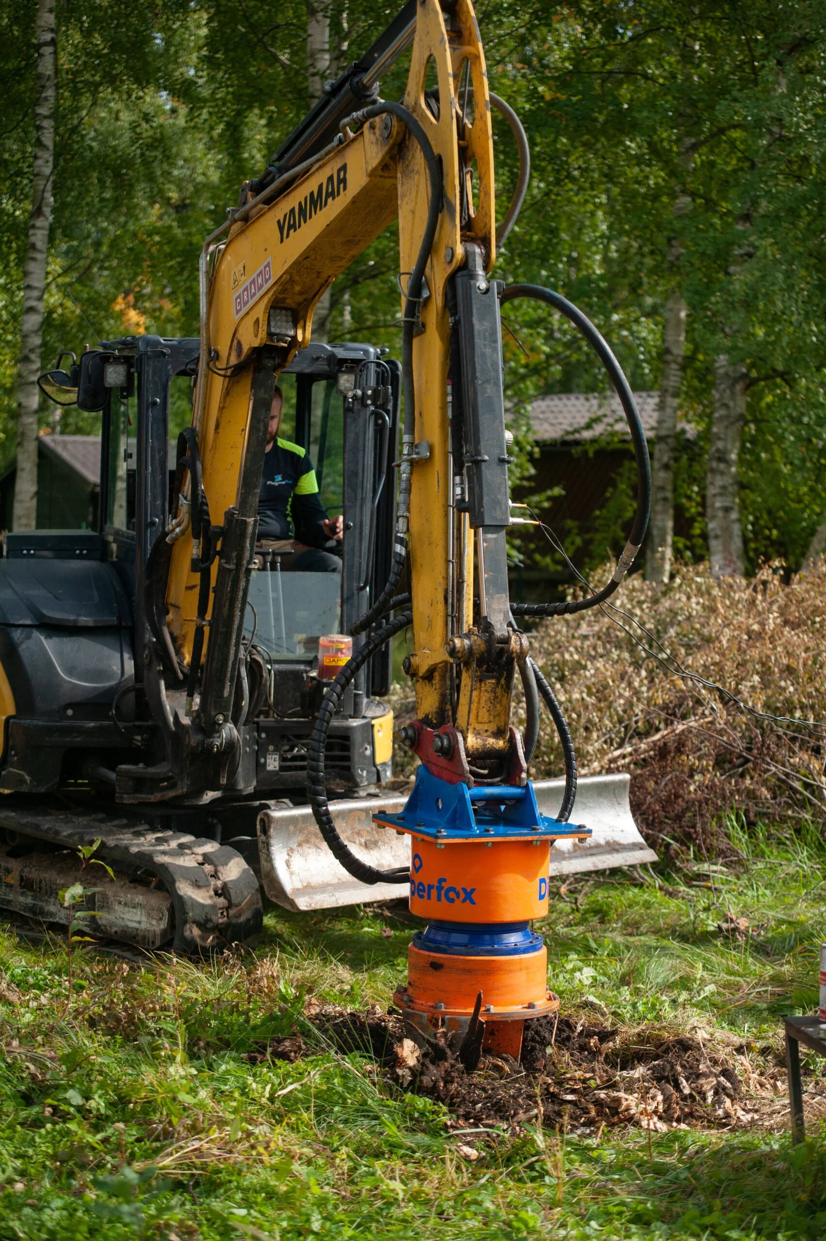 Stump Crusher Attachment | Models SC-400, SC-500 & SC-600 | For Skid Steers, Excavators, Backhoes & Track Loaders