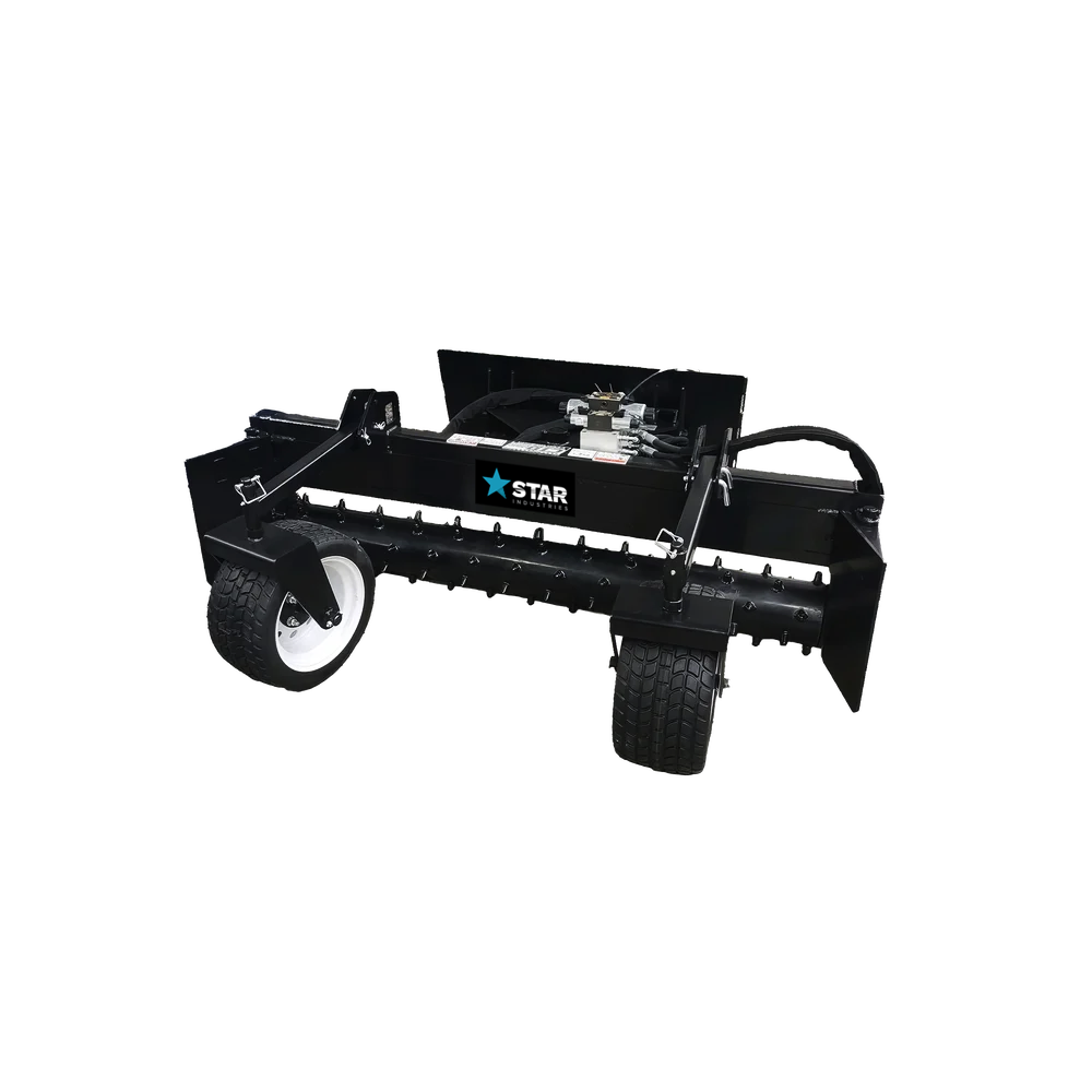 Star Industries 72" X-Treme Manual Power Rake for Skid-Steer