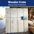 Steel Dual Swing Driveway Gate Packaging Image Wooden Crate#package_Wooden Crate
