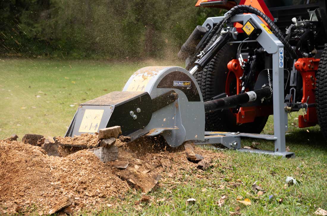 Baumalight 3P24 3 Point Hitch Tractor Stump Grinder