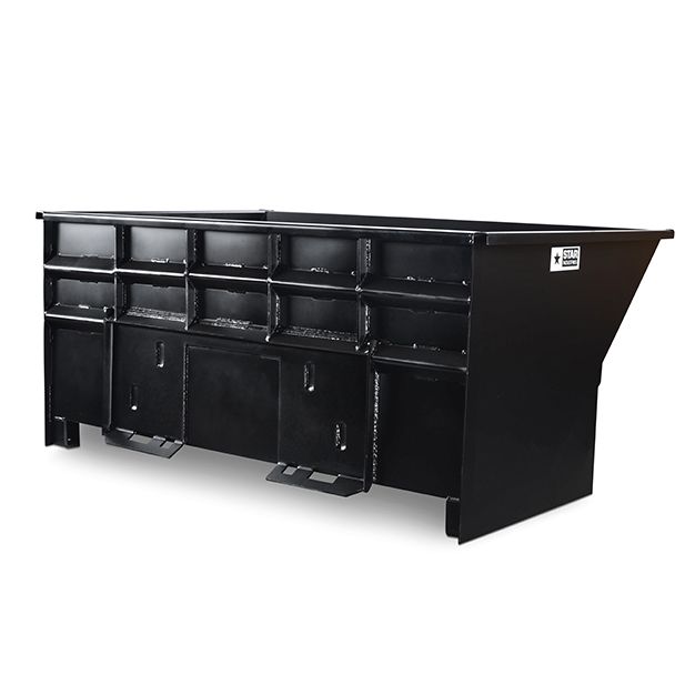 Star Industries Skid Steer Trash Hoppers & Loose Material Hoppers